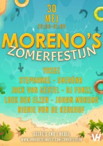 Moreno's
Zomerfestijn